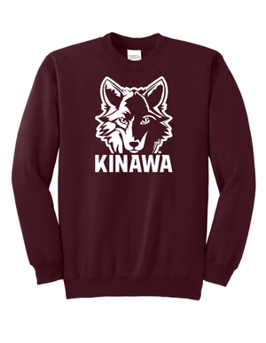 Custom Printed Apparel | Unisex Crewneck Sweatshirt | Kinawa Middle School - Kinawa Middle School