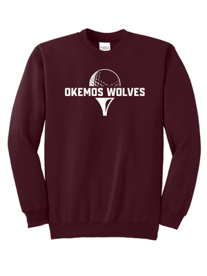 Custom Printed Apparel | Unisex Crewneck Sweatshirt | Okemos Girls Golf - OHS Girls Golf - 19959