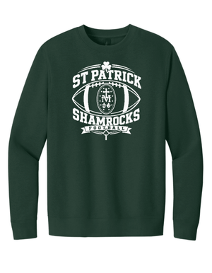 Custom Printed Apparel | Unisex Crewneck Sweatshirt | St. Patrick Football - SP Football - 20010