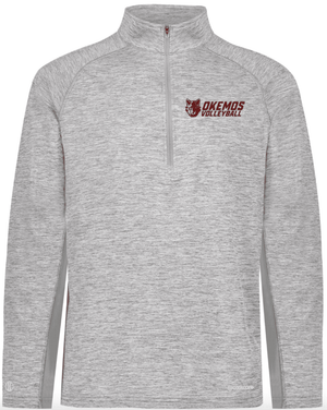 Custom Printed Apparel | Unisex Custom 1/2-Zip - Moisture-Wicking | Okemos Volleyball - Okemos Volleyball 19902
