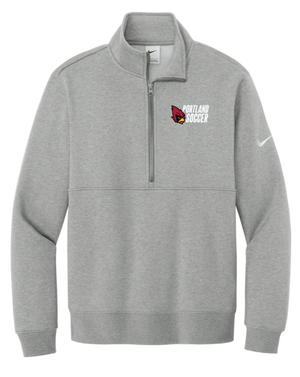 Custom Printed Apparel | Unisex Custom 1/2-Zip - Nike | Portland Soccer - Portland Soccer - 19839