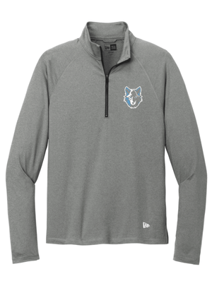 Custom Printed Apparel | Unisex Custom 1/4 Zip - New Era Lightweight Performance | Okemos Operations - Okemos Operations - 19700