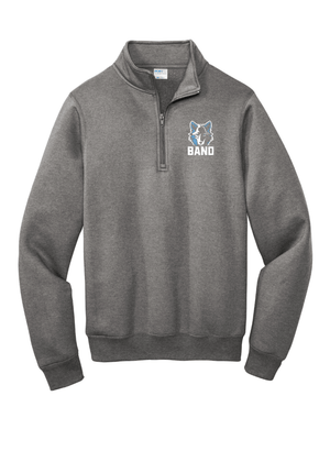 Custom Printed Apparel | Unisex Custom 1/4 Zip Sweatshirt | Okemos Band - Okemos Band - 19368