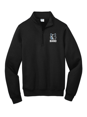 Custom Printed Apparel | Unisex Custom 1/4 Zip Sweatshirt | Okemos Band - Okemos Band - 19368
