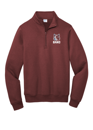 Custom Printed Apparel | Unisex Custom 1/4 Zip Sweatshirt | Okemos Band - Okemos Band - 19368