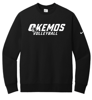 Custom Printed Apparel | Unisex Custom Crewneck - Nike | Okemos Volleyball - Okemos Volleyball 19902