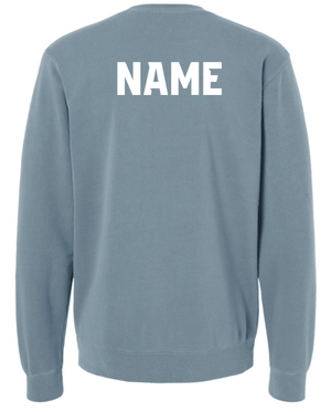 Custom Printed Apparel | Unisex Custom Crewneck - Pigment-Dyed | Okemos Volleyball - Okemos Volleyball 19902