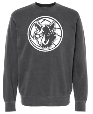 Custom Printed Apparel | Unisex Custom Crewneck - Pigment-Dyed | Okemos Volleyball - Okemos Volleyball 19902