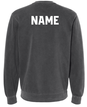 Custom Printed Apparel | Unisex Custom Crewneck - Pigment-Dyed | Okemos Volleyball - Okemos Volleyball 19902