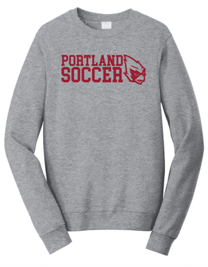 Custom Printed Apparel | Unisex Custom Crewneck | Portland Boys Soccer - Portland Soccer - 19839