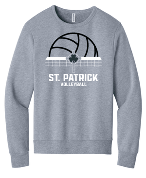 Custom Printed Apparel | Unisex Custom Crewneck | St. Patrick Volleyball - SP Vball - 19723