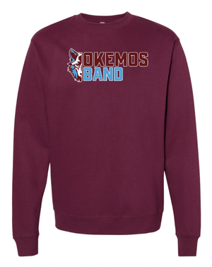 Custom Printed Apparel | Unisex Custom Crewneck Sweatshirt | Okemos Band - Okemos Band - 19368