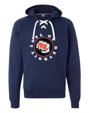 Custom Printed Apparel | Unisex Custom Hoodie - Sport Lace | Soul of Detroit - Soul of Detroit - 19556