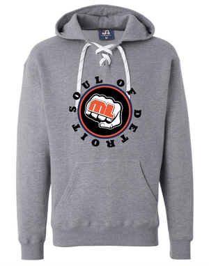 Custom Printed Apparel | Unisex Custom Hoodie - Sport Lace | Soul of Detroit - Soul of Detroit - 19556