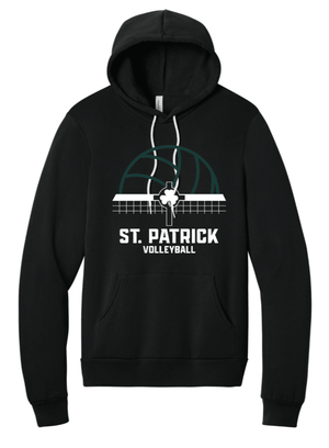 Custom Printed Apparel | Unisex Custom Hoodie | St. Patrick Volleyball - SP Vball - 19723