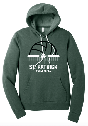 Custom Printed Apparel | Unisex Custom Hoodie | St. Patrick Volleyball - SP Vball - 19723