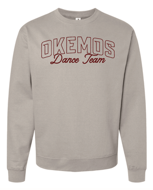 Custom Printed Apparel | Unisex Custom Sweatshirt - Crewneck | OHS Dance Team - OHS Dance Team - 19381