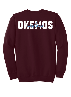 Custom Printed Apparel | Unisex Custom Sweatshirt - Crewneck | Okemos Operations - Okemos Operations - 19700