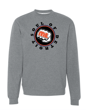 Custom Printed Apparel | Unisex Custom Sweatshirt - Crewneck | Soul of Detroit - Soul of Detroit - 19556