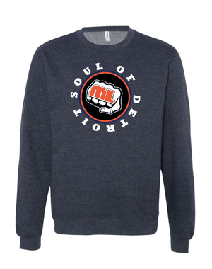 Custom Printed Apparel | Unisex Custom Sweatshirt - Crewneck | Soul of Detroit - Soul of Detroit - 19556