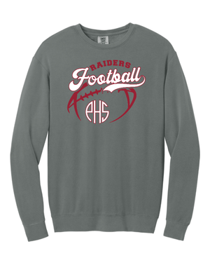 Custom Printed Apparel | Unisex Custom Sweatshirt - Lightweight Crewneck | PHS Football - PHS Football - 19820