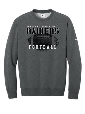 Custom Printed Apparel | Unisex Custom Sweatshirt - Nike Crewneck | PHS Football - PHS Football - 19820