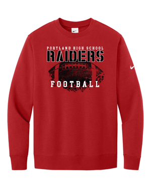Custom Printed Apparel | Unisex Custom Sweatshirt - Nike Crewneck | PHS Football - PHS Football - 19820