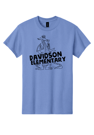 Custom Printed Apparel | Unisex Custom T-Shirt | Davidson Elementary - Davidson Elementary - 19765