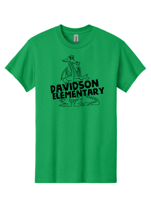 Custom Printed Apparel | Unisex Custom T-Shirt | Davidson Elementary - Davidson Elementary - 19765