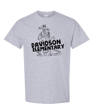 Custom Printed Apparel | Unisex Custom T-Shirt | Davidson Elementary - Davidson Elementary - 19765