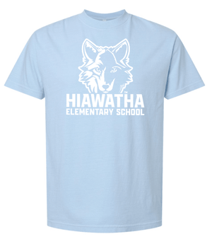 Custom Printed Apparel | Unisex Custom T-Shirt - Heavyweight | Hiawatha Elementary - Hiawatha Elementary - 19891