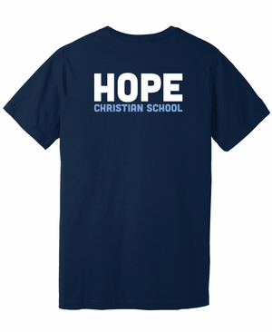 Custom Printed Apparel | Unisex Custom T-Shirt | Hope Christian School - Hope Christian School - 19768