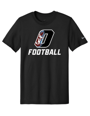 Custom Printed Apparel | Unisex Custom T-Shirt - Nike Dri - FIT | Okemos Football - Okemos Football - 19518