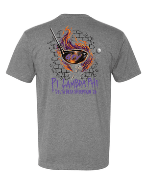 Custom Printed Apparel | Unisex Custom T-Shirt | Pi Lambda Phi Golf Outing - Pi Lambda Phi - 19420