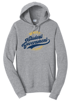 Custom Printed Apparel | Unisex Fleece Hoodie | DeWitt Student Goverment - DHS Stugo - 19859