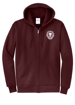 Custom Printed Apparel | Unisex Full Zip Hoodie | Coram Deo Academics - Coram Deo 2026 - 19830