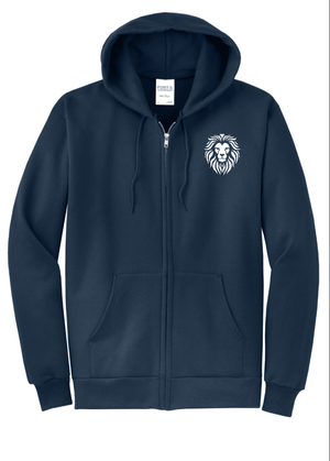 Custom Printed Apparel | Unisex Full Zip Hoodie | Coram Deo Academics - Coram Deo 2026 - 19830