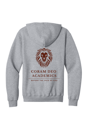 Custom Printed Apparel | Unisex Full Zip Hoodie | Coram Deo Academics - Coram Deo 2026 - 19830