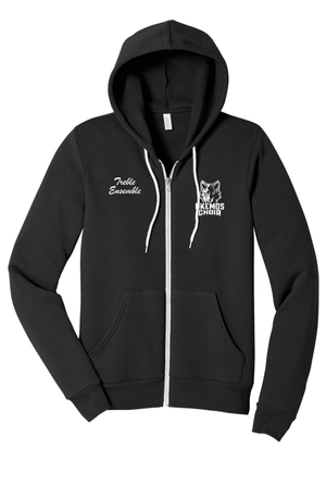 Custom Printed Apparel | Unisex Full Zip Hoodie | Okemos Choir - Okemos Choir - 19896
