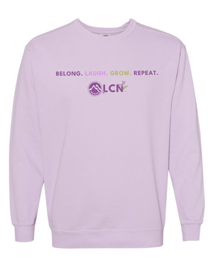 Custom Printed Apparel | Unisex Garment Dyed Crewneck Sweatshirt | LCN Women - LCN Women