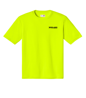 Custom Printed Apparel | Unisex Hi - Vis Cooling Performance T-Shirt | WIELAND - WIELAND
