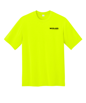 Custom Printed Apparel | Unisex Hi - Vis Workwear Performance T-Shirt | WIELAND - WIELAND