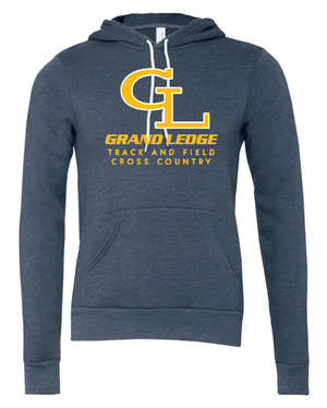 Custom Printed Apparel | Unisex Hoodie - Bella + Canvas | GL Cross Country - GL XC - 19838