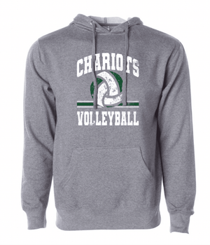 Custom Printed Apparel | Unisex Hoodie | CHAP Chariot Volleyball - CHAP Volleyball - 19816