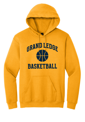 Custom Printed Apparel | Unisex Hoodie | Grand Ledge Basketball - Grand Ledge Basketball