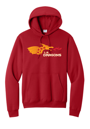 Custom Printed Apparel | Unisex Hoodie | LA Dragons - LA Dragons - 19946