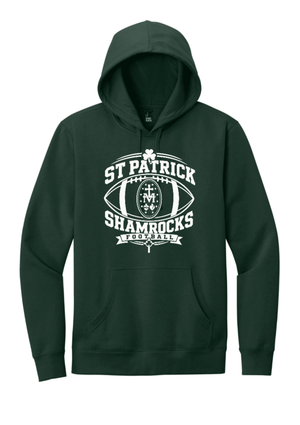 Custom Printed Apparel | Unisex Hoodie | St. Patrick Football - SP Football - 20010