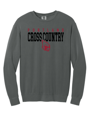 Custom Printed Apparel | Unisex Lightweight Crewneck Sweatshirt | Portland Cross Country - Portland XC - 20009
