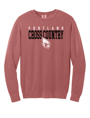 Custom Printed Apparel | Unisex Lightweight Crewneck Sweatshirt | Portland Cross Country - Portland XC - 20009