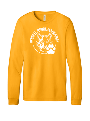 Custom Printed Apparel | Unisex Long Sleeve T-Shirt | Bennett Woods Elementary - Bennett Woods Elementary